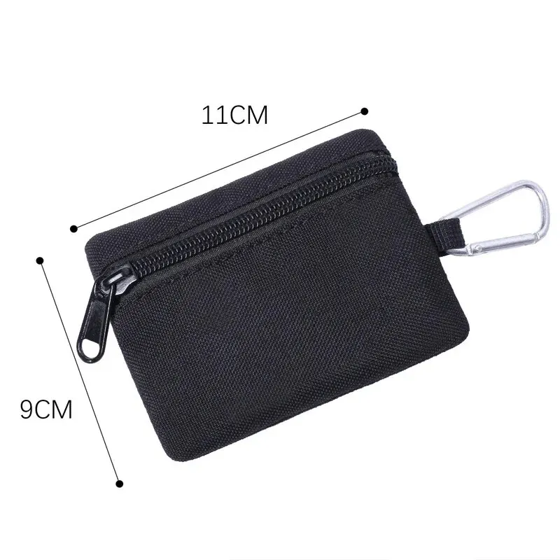 Tactical Bag Outdoor EDC Molle Pouch Wallet Zipper Military Waist Fanny Pack Mobile Phone Pouch Belt Waist Bag EDC Gear Bag