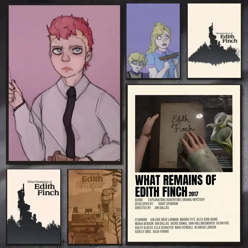 Indie game What Remains of Edith Finch Poster Wall Ornament Home Decor Young Decor Fans