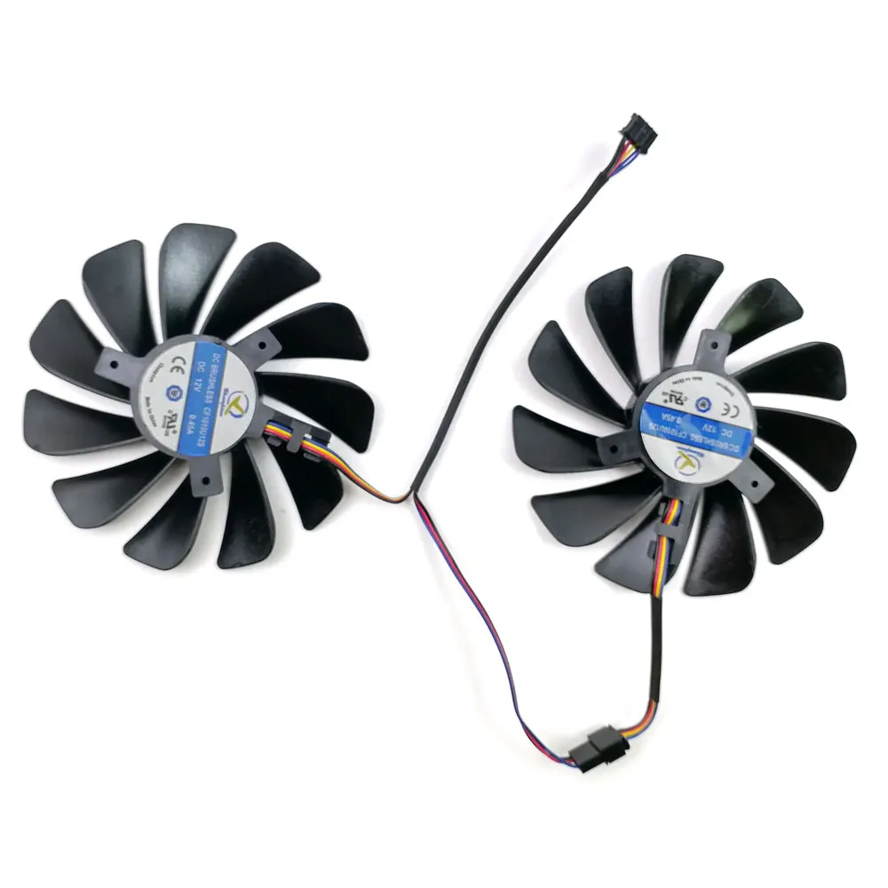 95MM 4PIN FDC10U12S9-C RX 5700 GPU fan for SOYO AMD Radeon RX5700 8G GDDR6 graphics card cooling fan