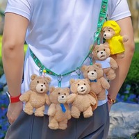 New Genuine Teddy Bear Movable Joint Doll Blind Box Toys Plush Pendant Anime Figure Cute Ted2 Collection Model Keychain Gifts