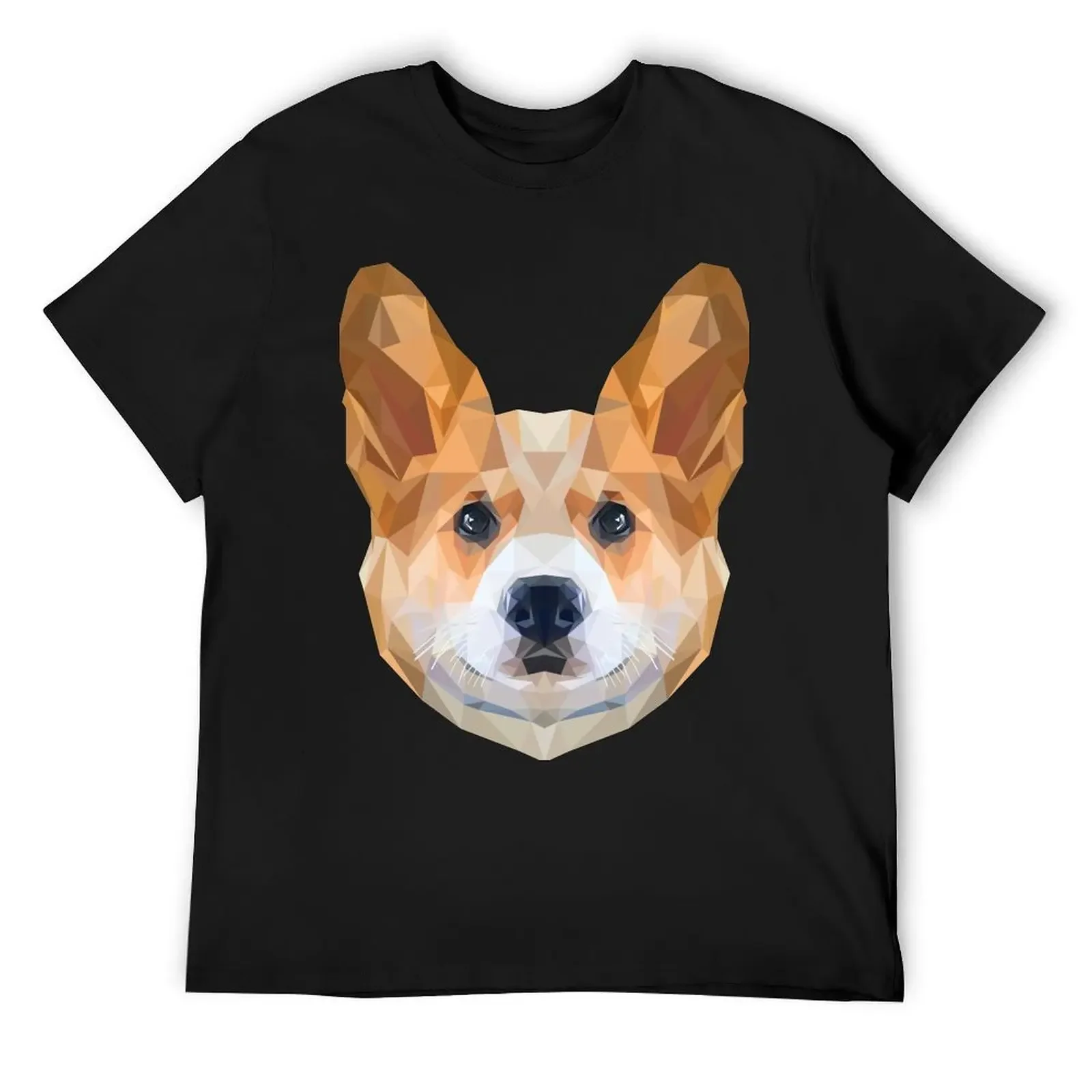 

corgi T-Shirt street wear animal prinfor boys custom t-shirts compression shirt men