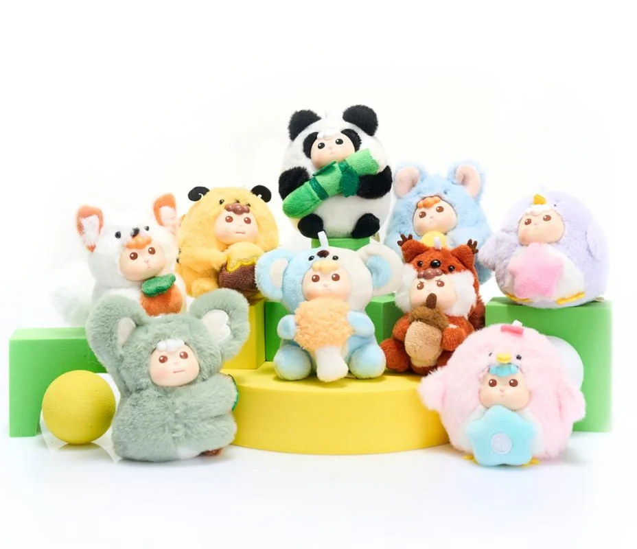 

Плюшевая загадочная коробка Bestie Lamb Roaring Zoo Series слепая коробка модная кукла кулон брелок сумка орнамент мягкая детская игрушка в подарок