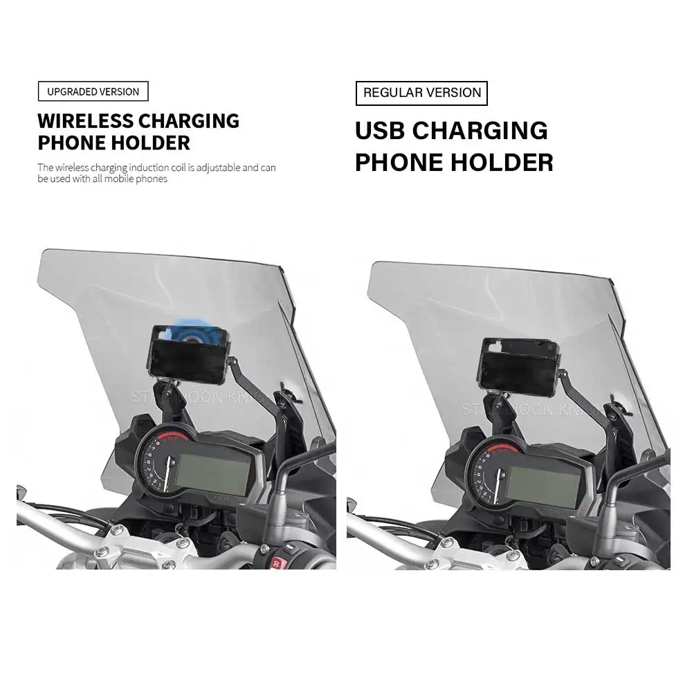GPS Positioning Navigation Bracket  For BMW F850GS F 850 GS F750GS F 750 GS ABS  Motorcycle Windshield Fairing Upper Stand