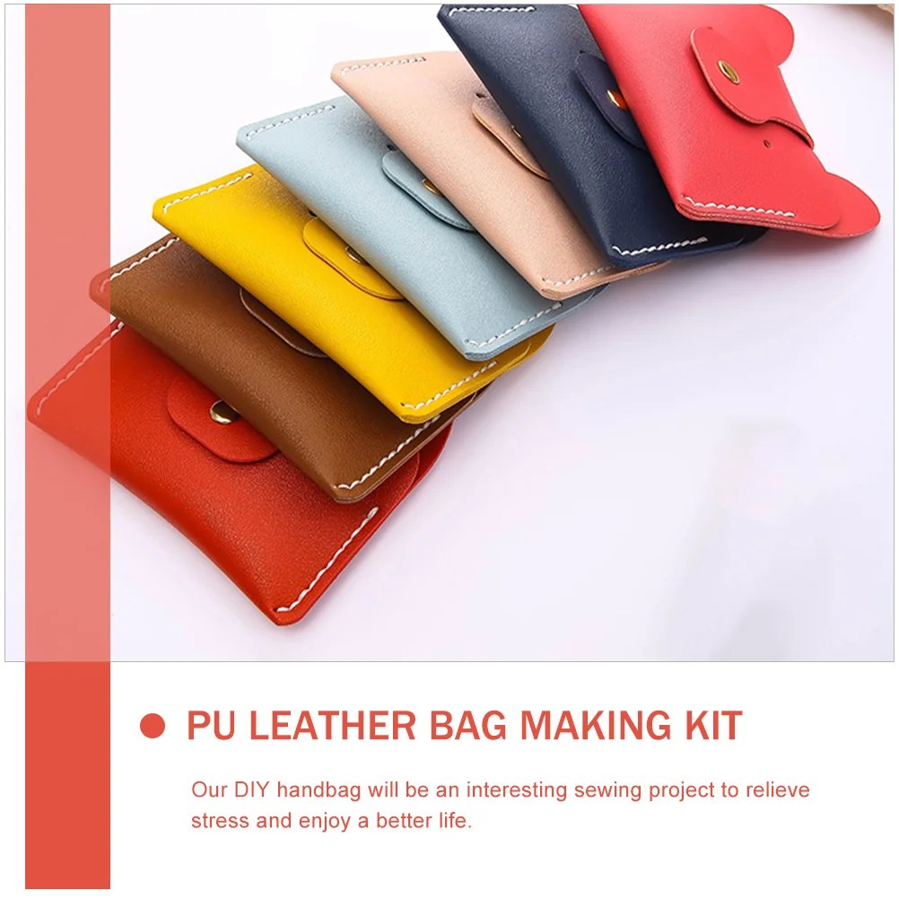 

Puppy Card Handmade Material Wallet DIY Set Handbag Kit Materials Pu Bag Making Supplies PU Alloy Beautiful Gift