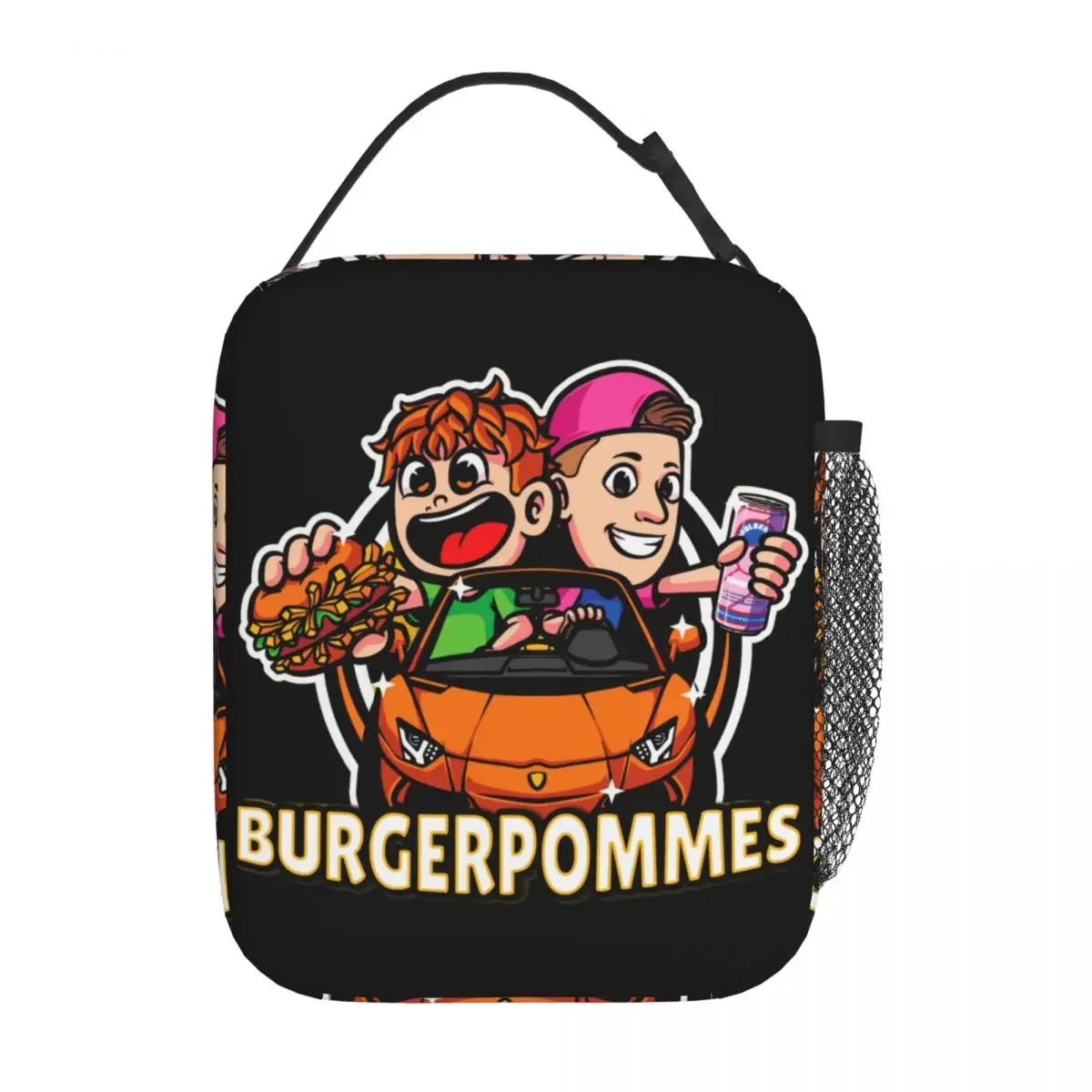 Insulated Lunch Boxes Burgerpommes ICrimax Cartoon Product 2024 New Songs Food Box Y2K Cooler Thermal Lunch Box For School