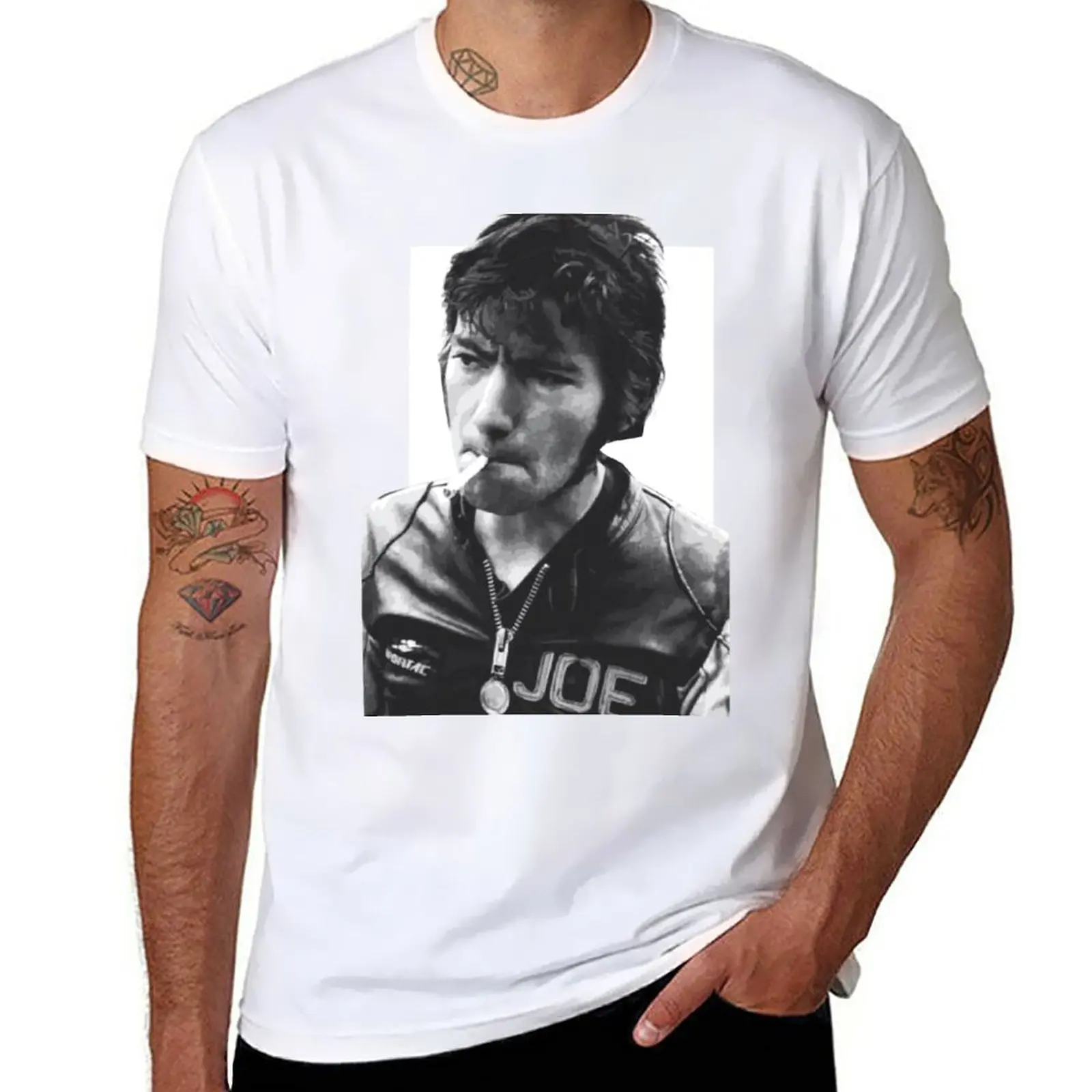 Joey Dunlop - TT Tourist Trophy T-Shirt customizeds blacks tshirts for men