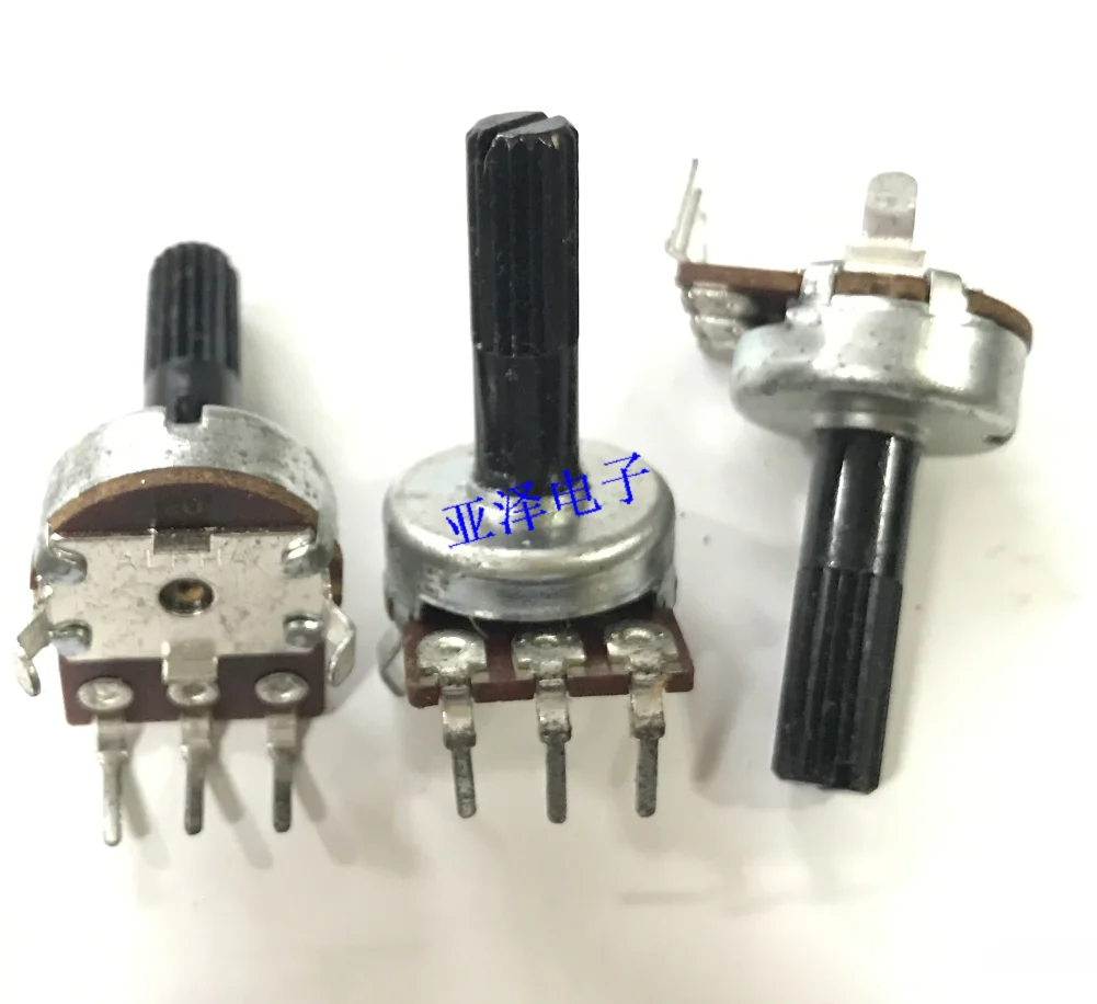 Taiwan ALPHA161 single link amplifier volume rotary potentiometer A20K axis length 20MM