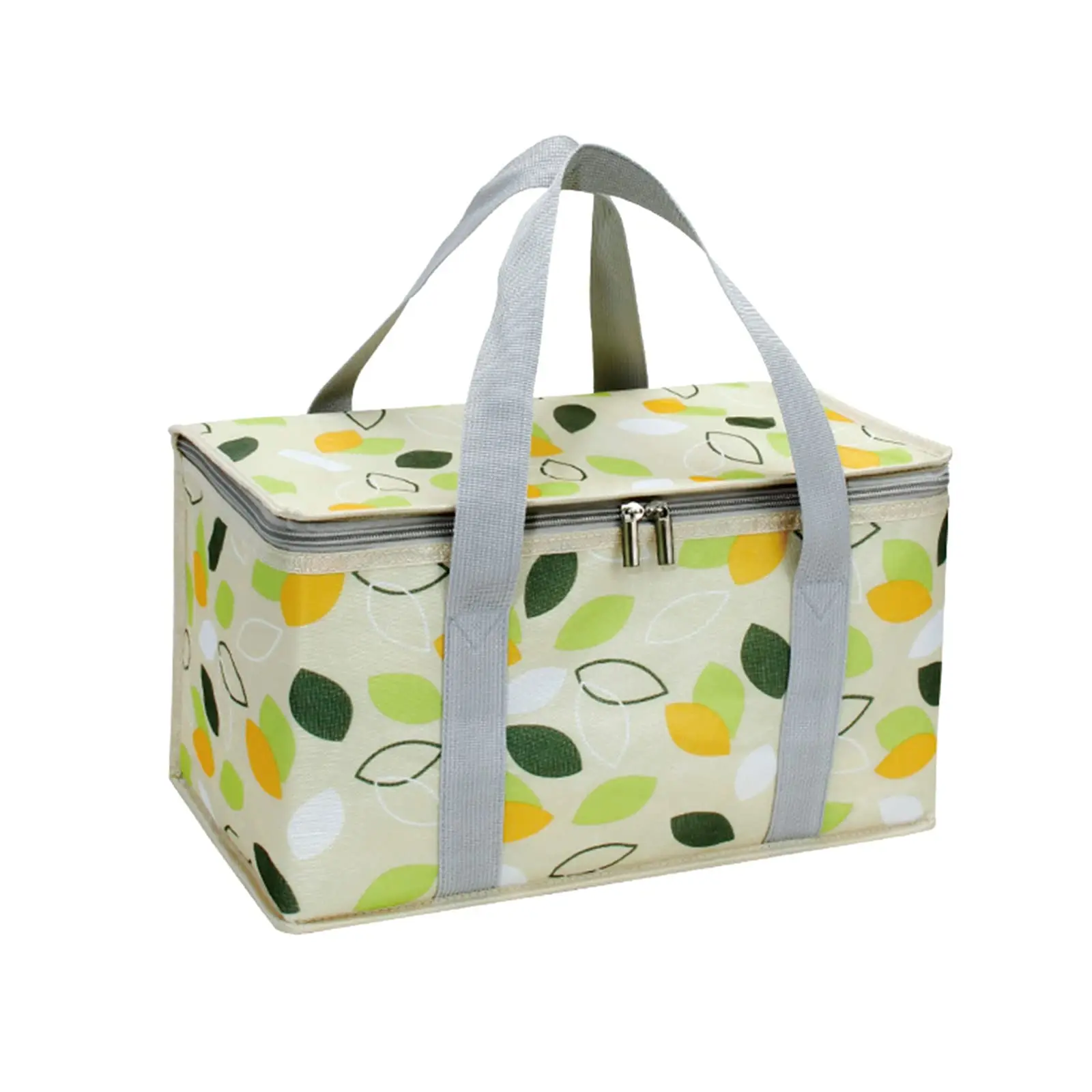 Picnic Bag Portable Thermal Insulated Cooler Box Large Outdoor Camping Lunch Bag Outdoor Waterproof  Thickened Aluminum Film Box