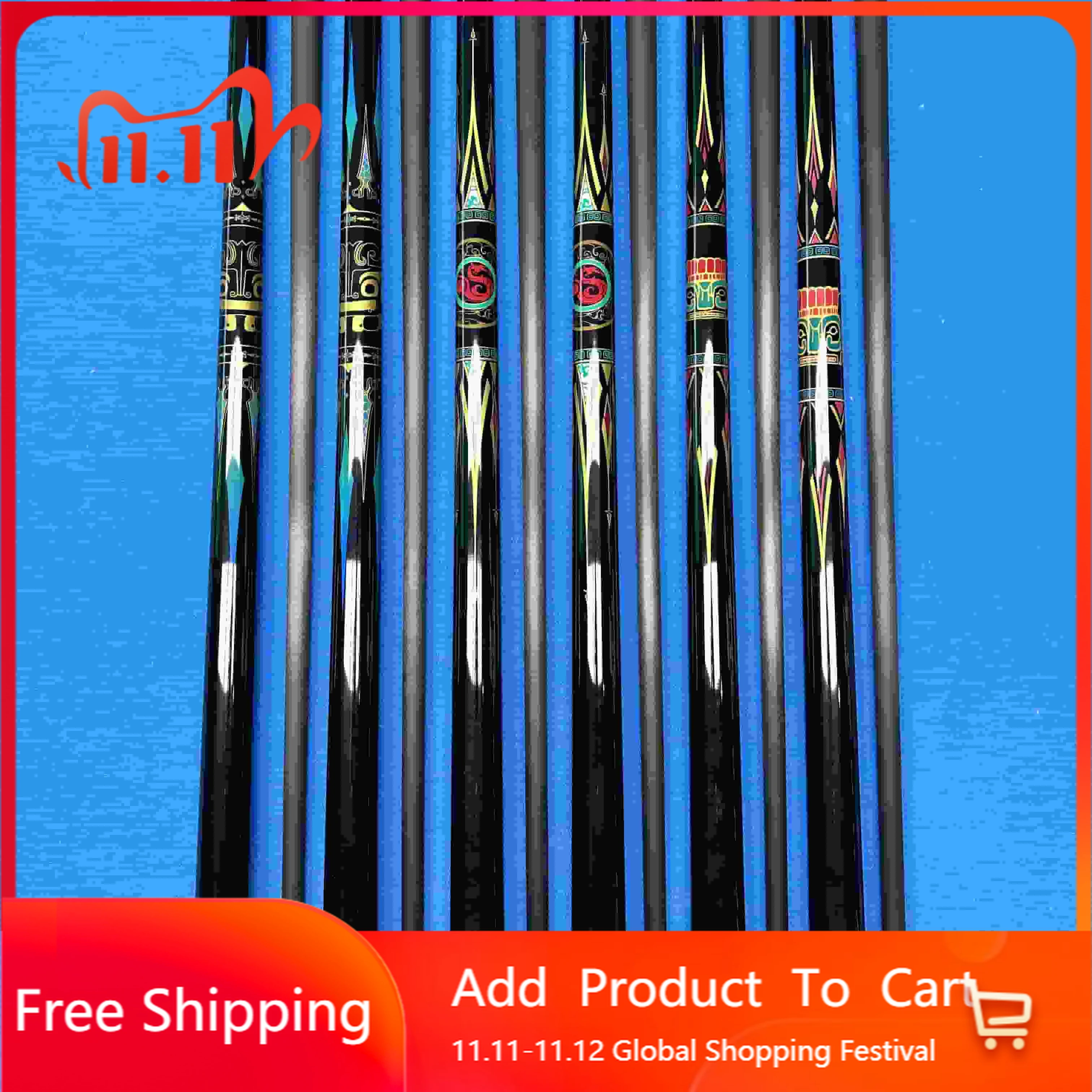 

STLF Premium Carbon Cue Wholes Price Pool Cues Member Cue