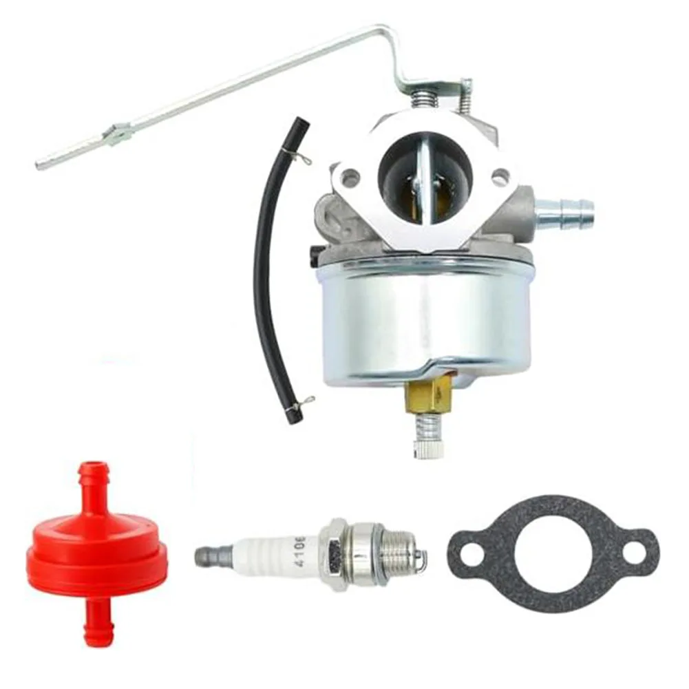 E-45520E Carburetor Kit For Suffolk 30S 35S 43S Tecumseh- Engine Replacement Parts Fuel Line Filter AQ148 E-45020B 992041 RJ19LM