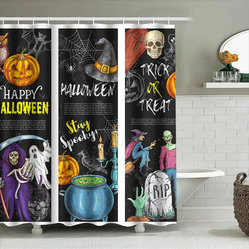 

Tuniu жуткий Хэллоуин занавес Декор для детской комнаты украшение спальни для девочек