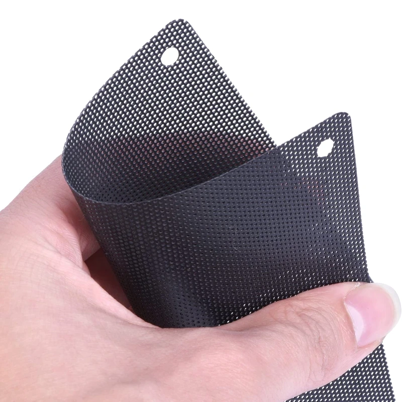 Magnetic Dust Filter Dustproof Mesh Fan Cover Net Grill Guard with Hole for PC Computer Case Cooling Fan Accessories