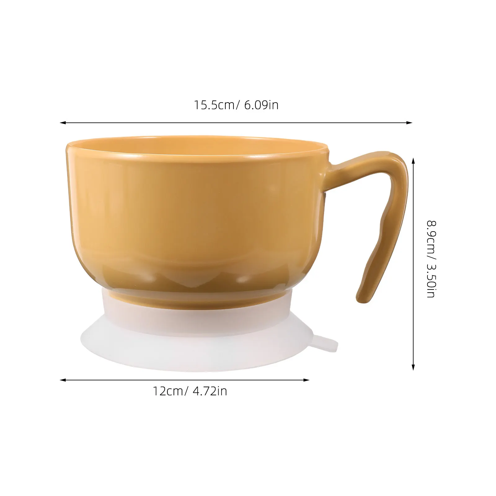 Adaptive Self-Feeding Utensil Set for Elderly Adults Anti-Spill Anti-Shake Suction Base Bowl Ergonomic Assistive Dining