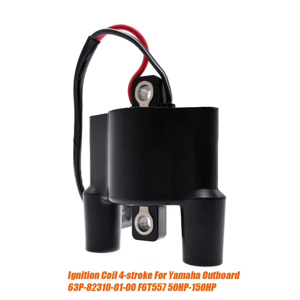 

F6T557 Катушка зажигания 63P-82310-01-00 60E-82310-00-00 21121-3722 21121-0720 Для Yamaha F60 4-тактный F150 F50 F75 F90