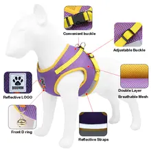 Reflective Dog Harness and Leash Set for Small and Medium Pets #6