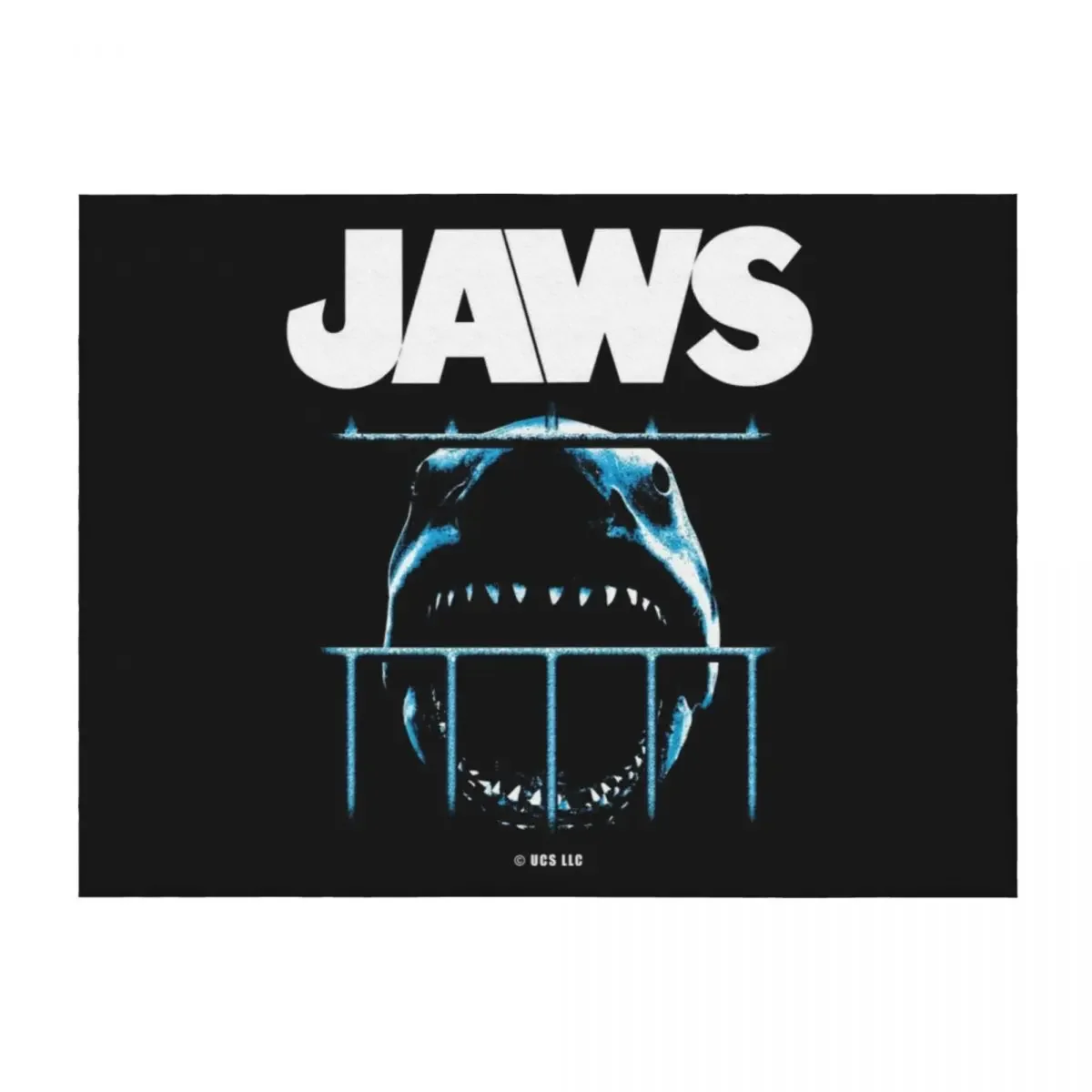 

JAWS The Movie Throw Blanket decorative Single Multi-Purpose Decorative Sofa Blankets