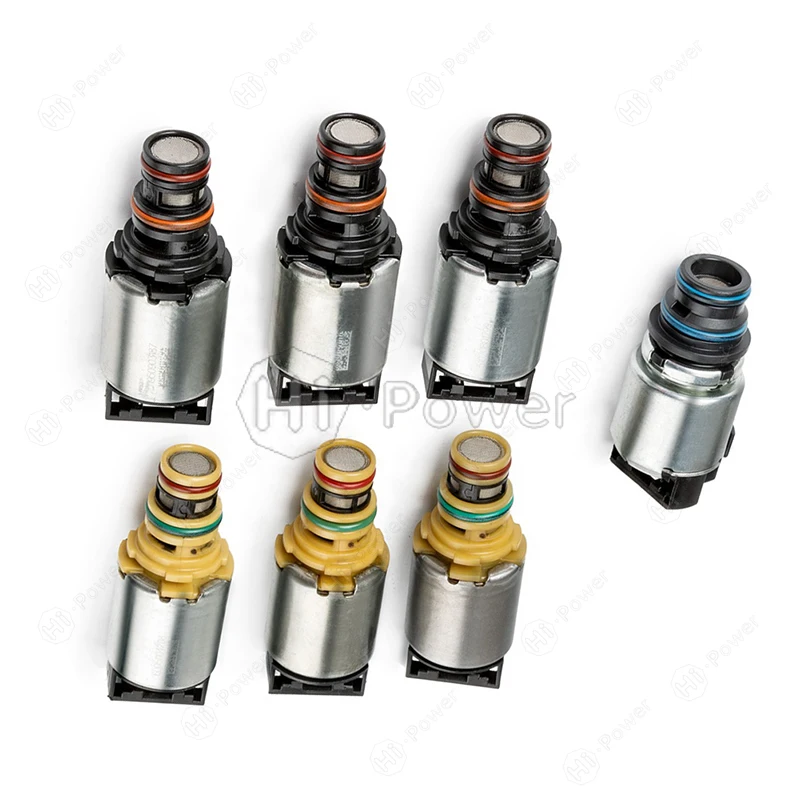 Original 7PCS 6T45E 6T40 Transmission Shift Solenoid for Chevrolet Cruze Epica Lacetti Astra Antara Saab 9\'4