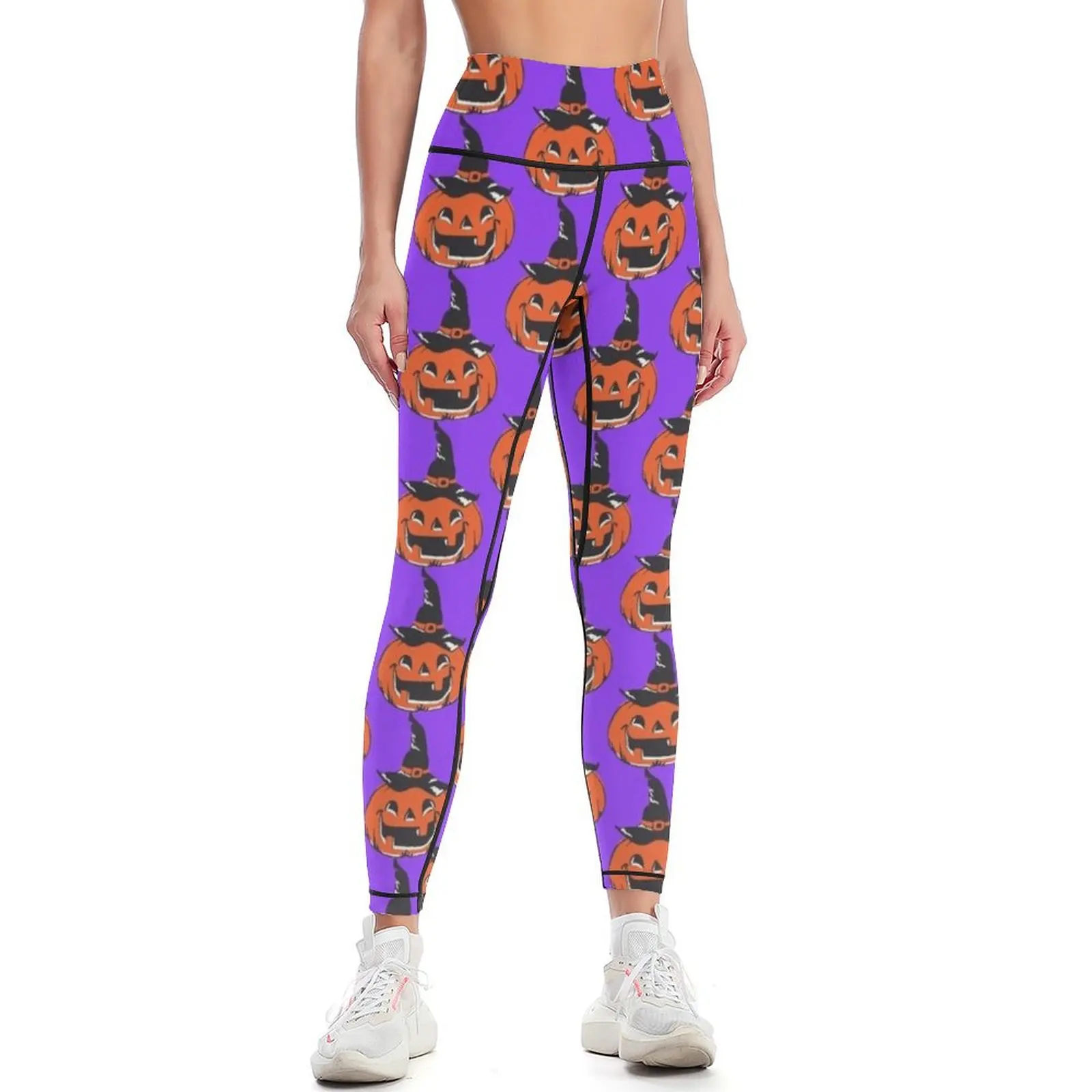 

Vintage Pumpkin Leggings Fitness clothing Sportswear woman gym sports shirts gym Women's gym Womens Leggings