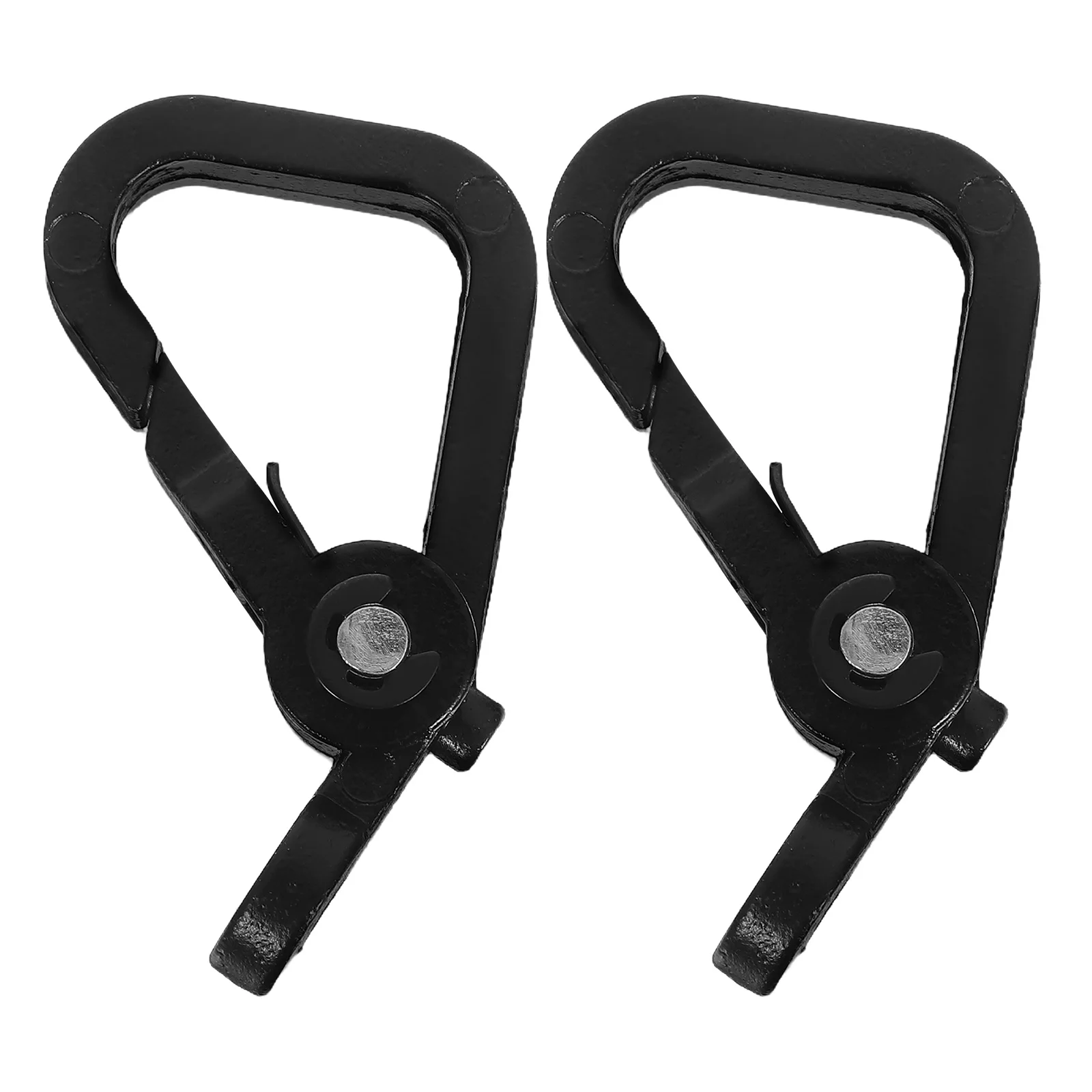 

2pcs Motorcycle Hook Metal Handlebar Hanger Universal Storage Organizer Scooter Bicycle Electric Vehicles Black