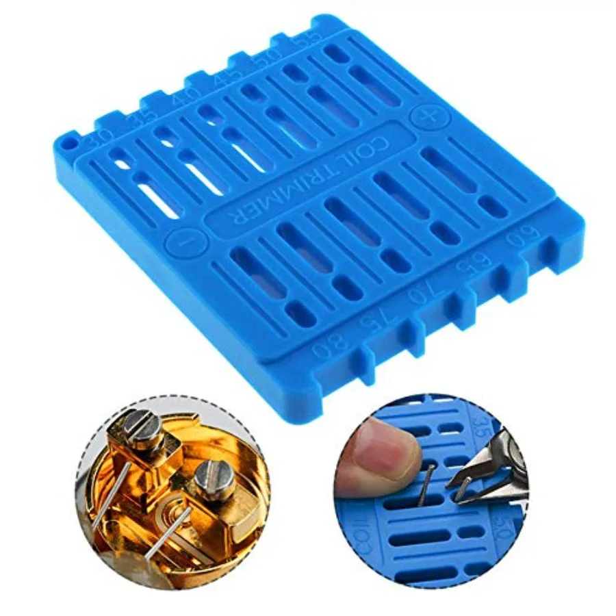 أداة قطع لفائف التشذيب باللون الأزرق الرائع لأداة تشذيب مسطرة لفائف الأسلاك المسبقة