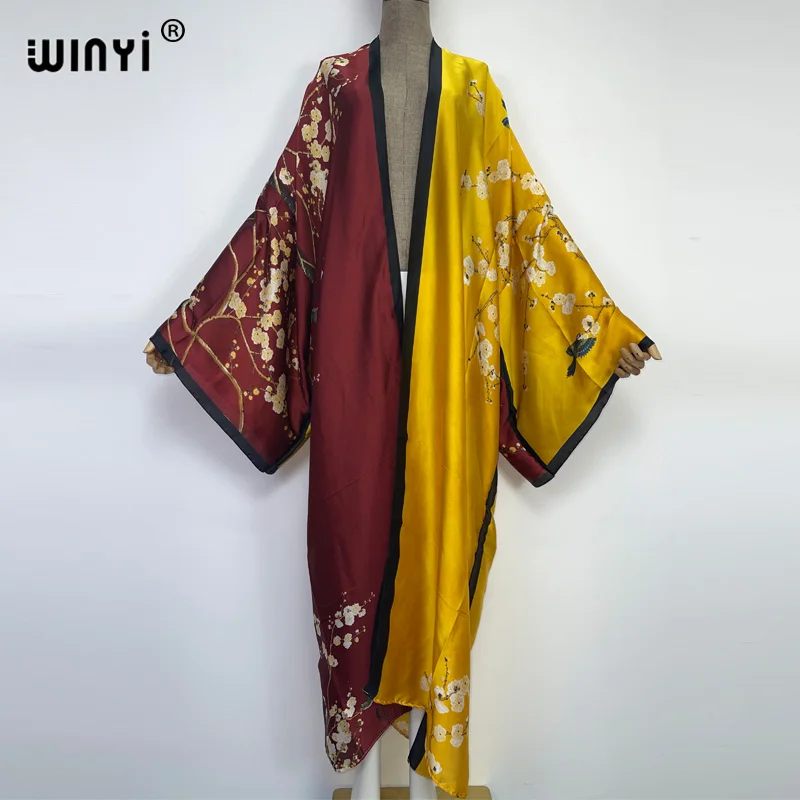 Manga Batwing KIMONO Bikini para Mulheres, Boho Cardigan, KIMONO, KIMONO, KIMONO, KIMONO, África do Sul, Boho, Sexy, Costurado, África, Coquetel