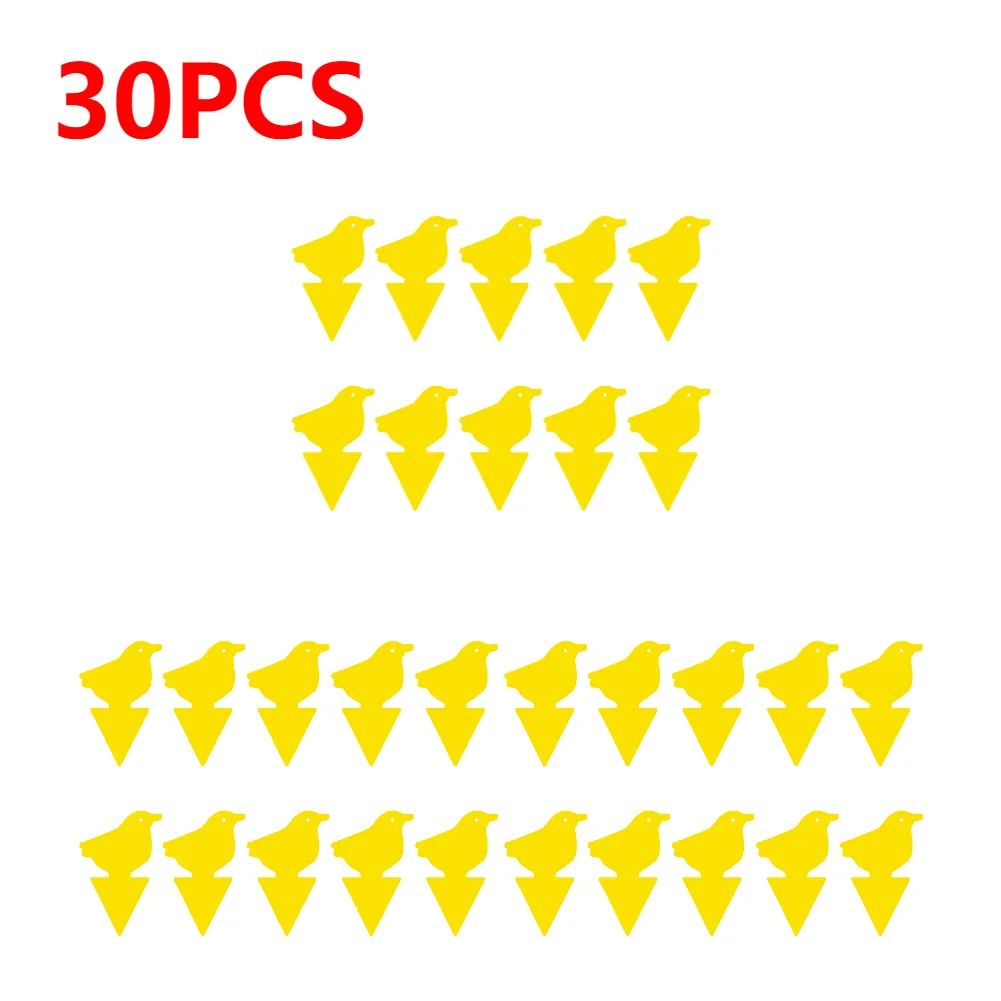 10-40 Stuks Vangplaten Fruit Fly Trap Geel Sticky Bug Trap voor Binnen Buiten Gebruik Insect Ongediertebestrijding tuin Sterke Lijm Plant