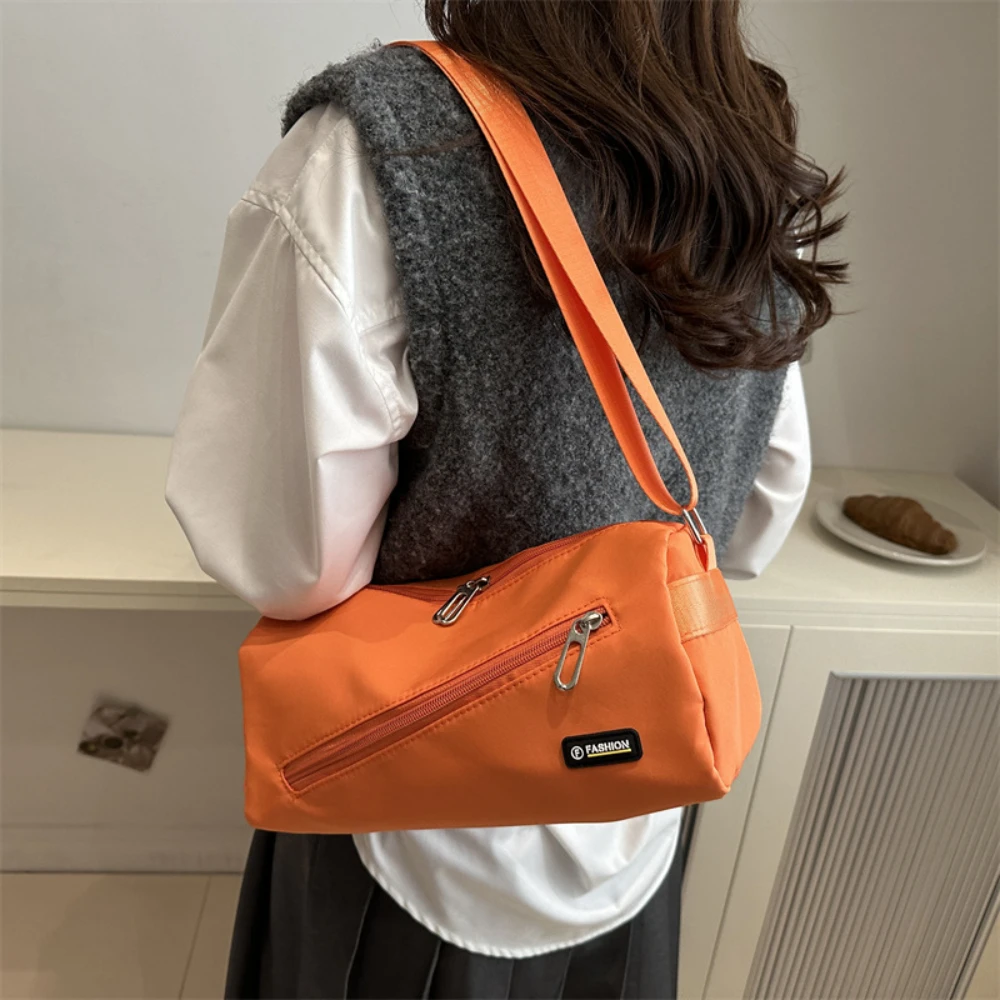 حقيبة كتف ذات سعة كبيرة من القماش حقيبة ساعي البريد من القماش للفتيات للاستخدام اليومي للأولاد #2