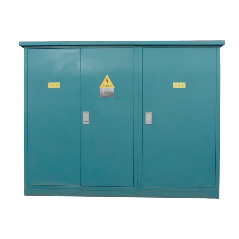 Transformador combinado de 35kva cambiado con caja americana montada en almohadilla de 10 kVA para centros residenciales