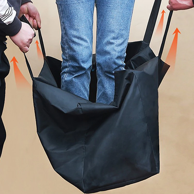 Unisex Large Capacity Folding Duffle Bag Travel Clothes Storage Bags Zipper Oxford Weekend Bag Thin Portable Moving Luggage Bags