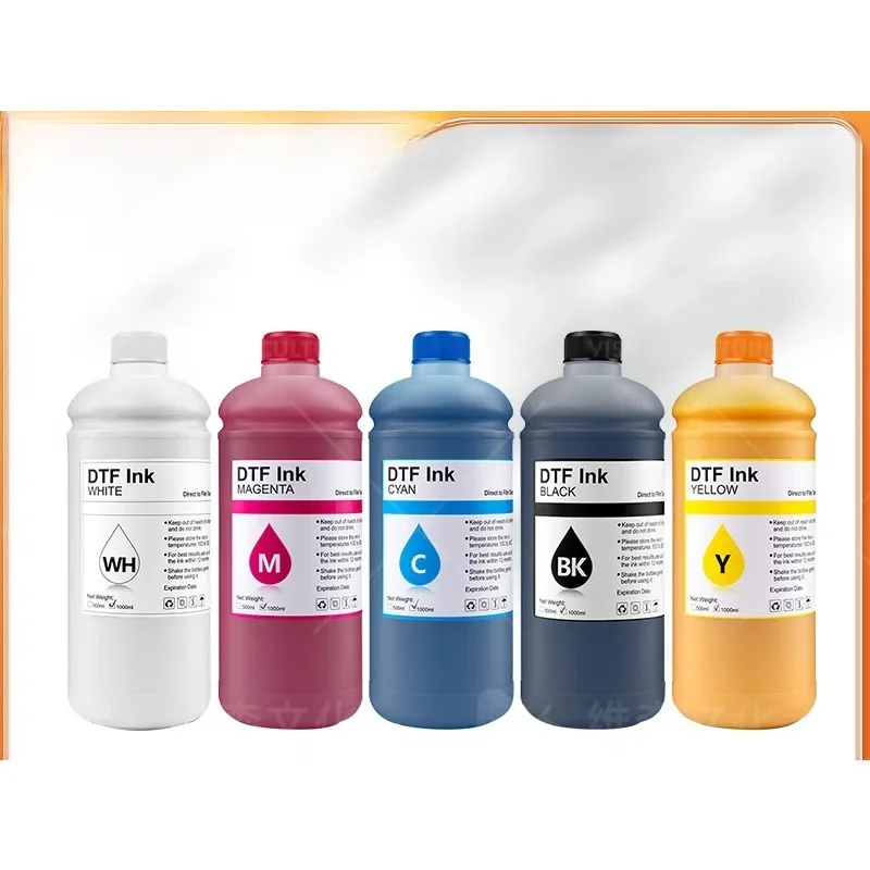 dtf hot stamping ink Special printing textile ink for white ink hot stamping is suitable for xp600 sprinkler water-based paint