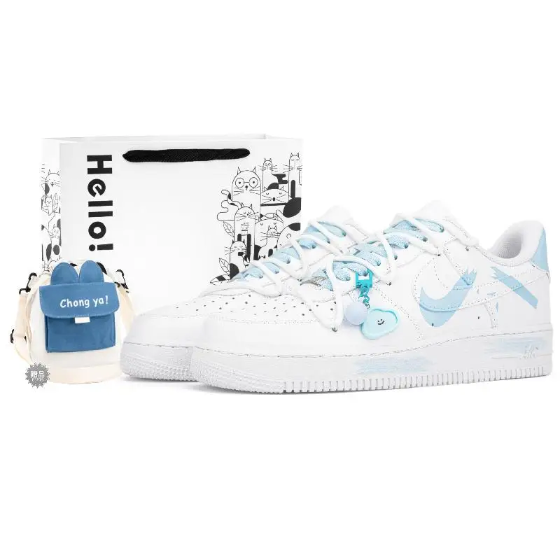 

【Customize】Nike Air Force 1 Skateboarding Shoes Unisex Sneakers shoes DD8959-100