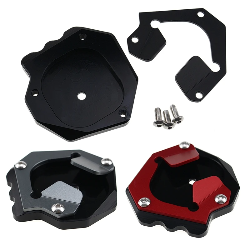 Motorcycle Side Bracket Extension Pad Enlarge Foot Support Pad For Yamaha Super Tenere 1200 XT1200Z 2014-2020