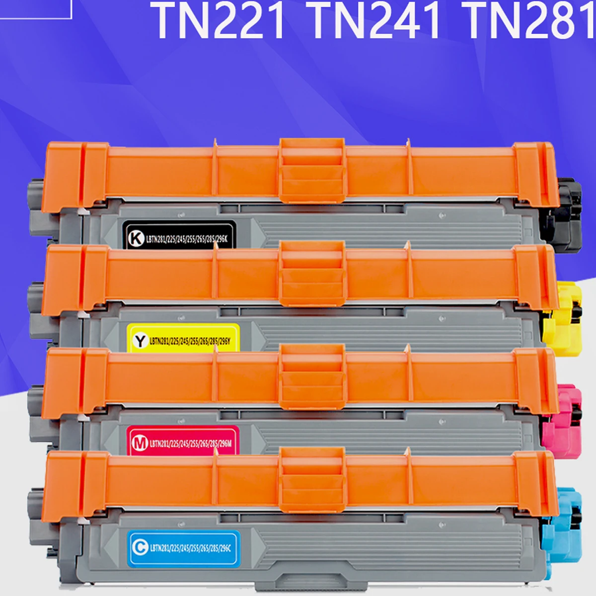 221 TN221 TN241 TN251 TN261 TN281 TN291 tn225 tn245 toner cartridge for Brother HL-3140CW 3150CDW 3170 MFC9130CW 9140CDN 9330CDW