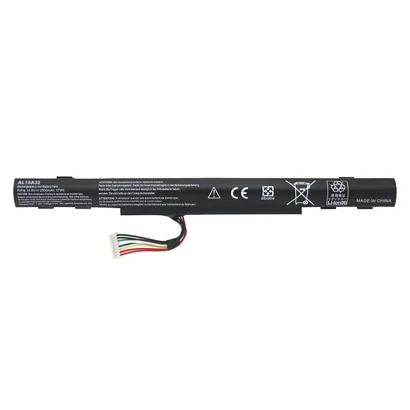 Original AL15A32 Laptop Battery For E5-522 E5-522G E5-532 E5-532T E5-573 V3-574 V3-574G V3-574T 14.8V 2500mAh