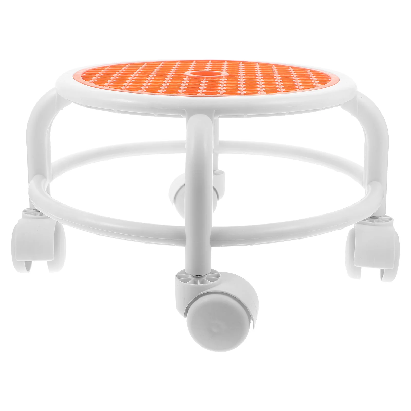 The Bench Bring Baby Pedicure 3250X3250X1800CM Plastic Round Small Stool Swivel Rolling