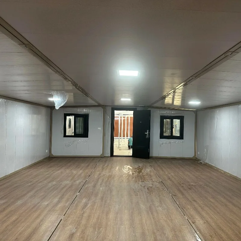 Creative Container House Expandable Warehouse Double Wing Container House Mobile Homes Prefabricated Container Houses for France