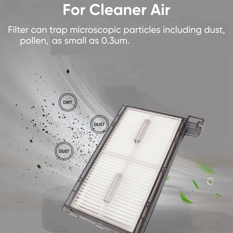 Сменные моющиеся фильтры для роботов-пылесосов Eufy X8 Pro/X8 Pro SES, аксессуары HEPA-фильтр