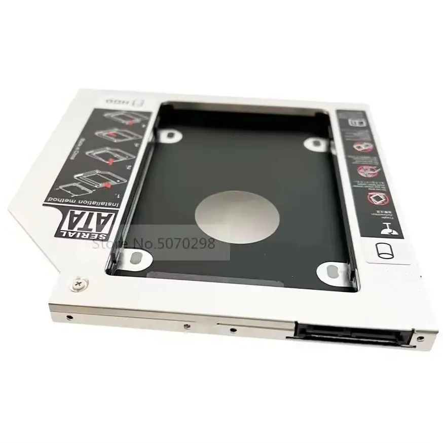 

Универсальный 9,5-мм 2-го поколения 2,5-дюймовый отсек для HDD/SSD, рамка-адаптер для оптического привода для Toshiba L70-A-10T L70-A-11C C70 S50-A-K7M C55-B5270