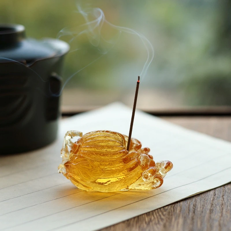 Bergamot insert ornament home indoor  room desktop home  ceremony zen incense seat