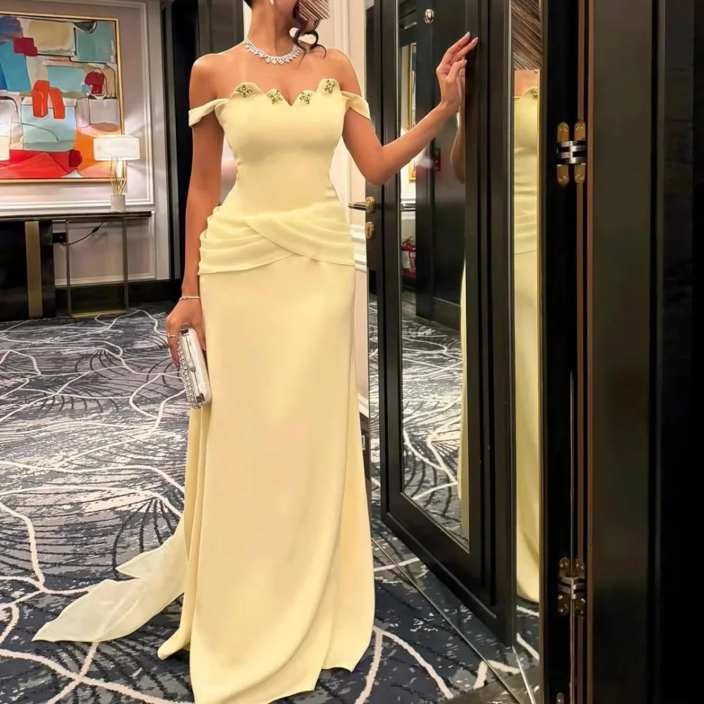 

Customized Exquisite V Neck Mermaid Evening Dress Charming Ruffles Zipper Prom Dress Sleeveless Party Gown вечернее платье