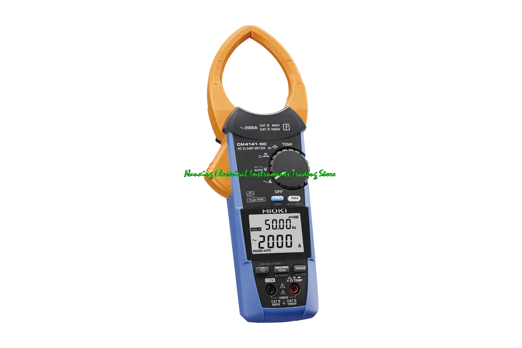 HIOKI CM4141-50 AC True-RMS Clamp Meter, 2000A 55mm Jaw Replace  CM4141-30/CM4372-30