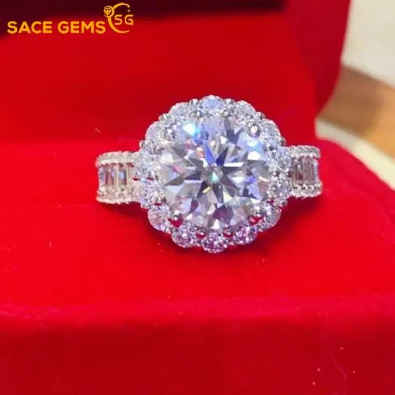 sace gems gra certified anel moissanite para as mulheres 925 prata esterlina 18k aneis de ouro branco cor d 3ct joias finas 01