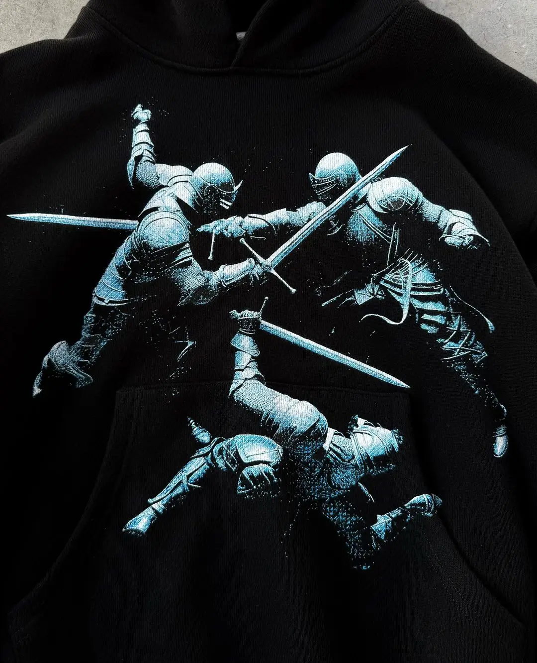 Autumn and Winter Fashion Sportswear Luxury Swordsmen Final Duel Hooded Mens Street Wear Hooded Mens Harajuku Clothing