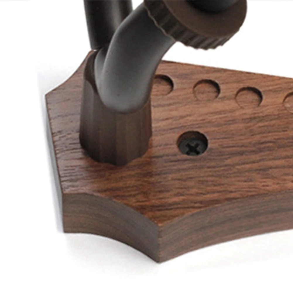 

Y31A Multi-Styles Guitar Wall Mount Hanger Non-Slip Instrument Rack Holder for Electric Guitar Headstock