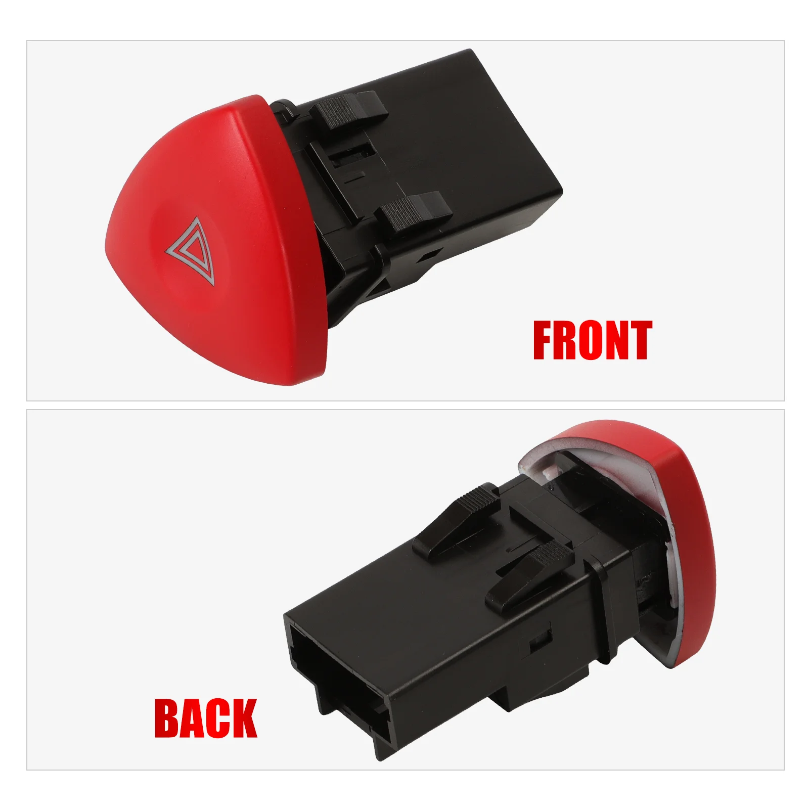 8200442724 Warning Light Button Emergency Flasher Lamp Switch For Renault Trafic Espace Nissan Laguna Vauxhall Vivaro 820048004