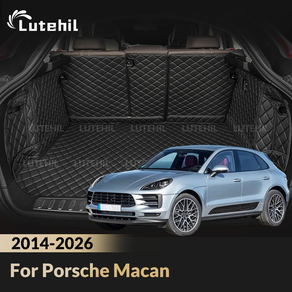 For Porsche Macan 2014-2026 25 24 23 22 21 20 19 18 17 16 15 Auto Full Coverage Trunk Mat Car  Cargo Liner Interior Accessories
