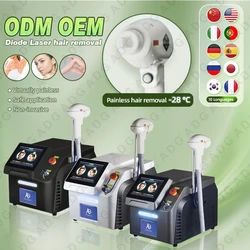 Free Shipping Factory Price 1200W Handle 808/755/1064nm Painless Permanent Faster Diode Hair Laser Removal Machine