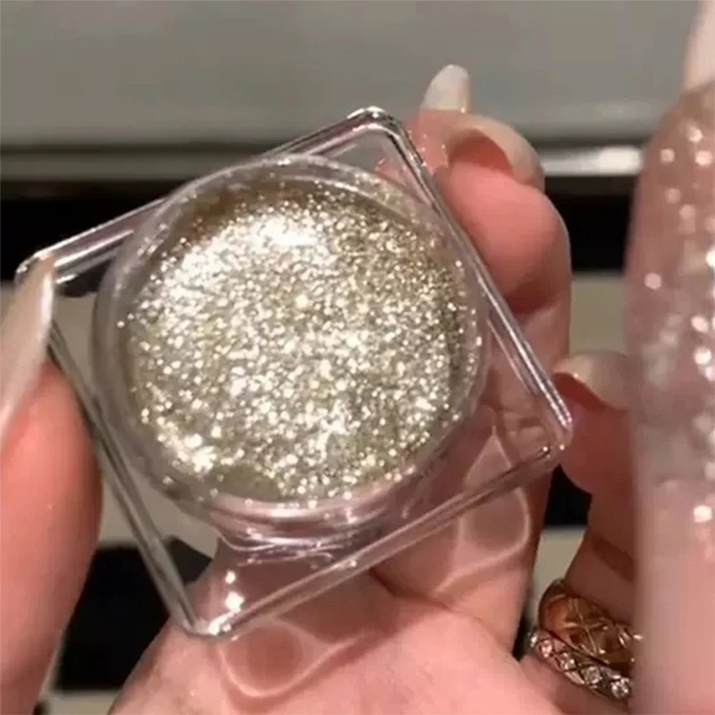 フラッシュ偏光アイシャドウ バーストフラッシュ ブロークン ライトニング リキッド ハイライト ファインフラッシュ ウェットアイシャドウ メタリック