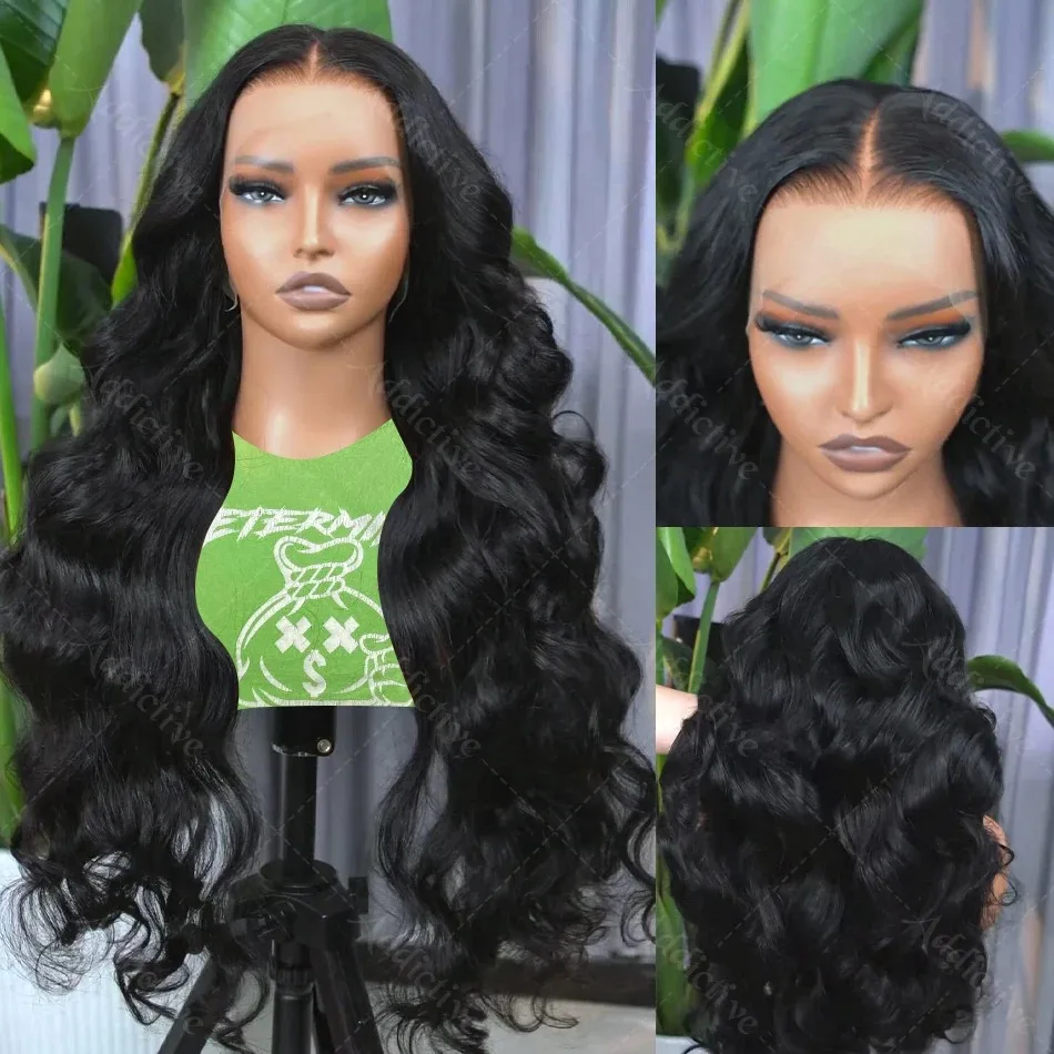 200 Density 30 40 Inch 13x4 Lace Front Wigs HD Transparent 13x6 Body Wave Lace Frontal Human Hair Wig Brazilian For Black woman