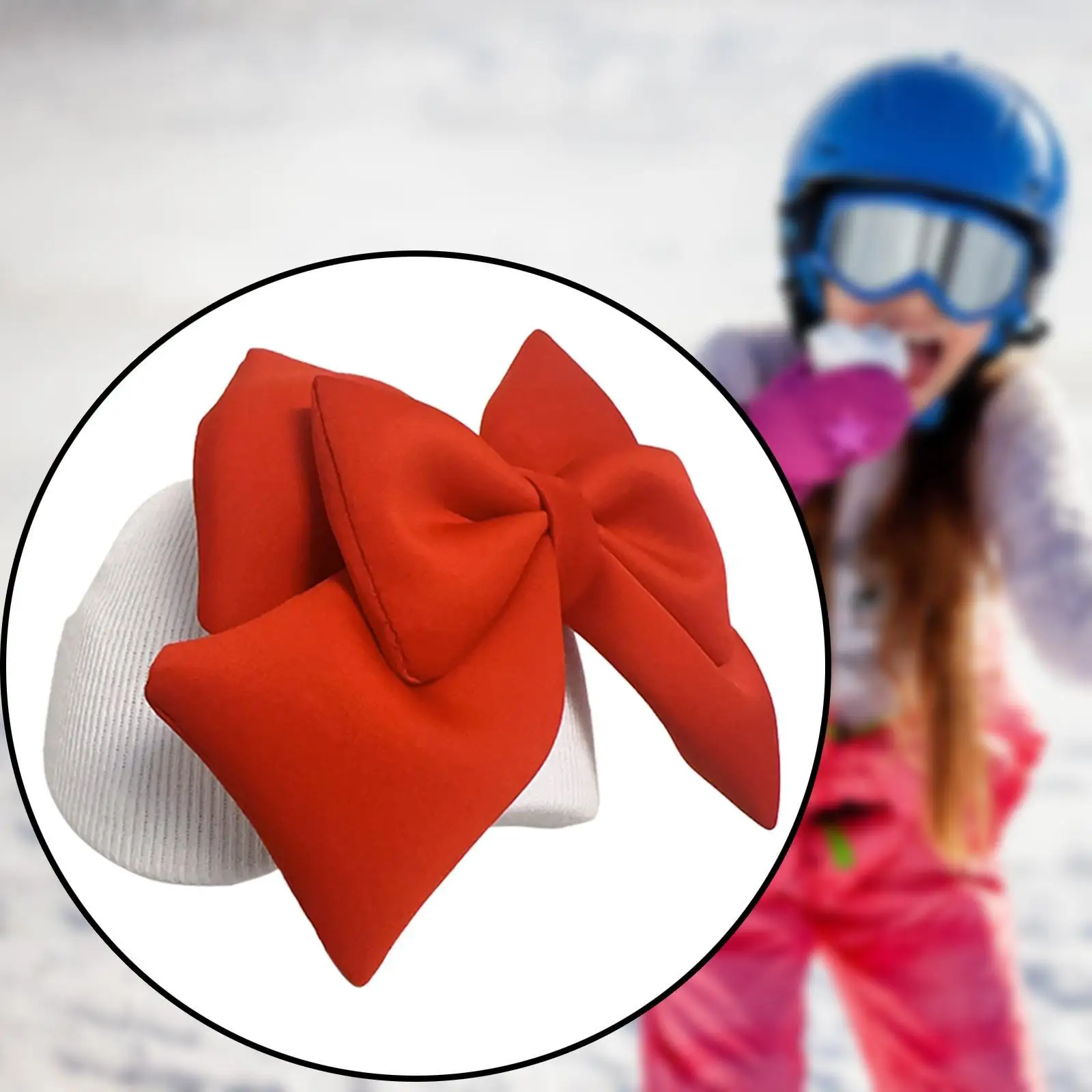 Ski Helmet Cover Decorative Cartoon Cute Girl Gifts Warmer Helmet Decoration